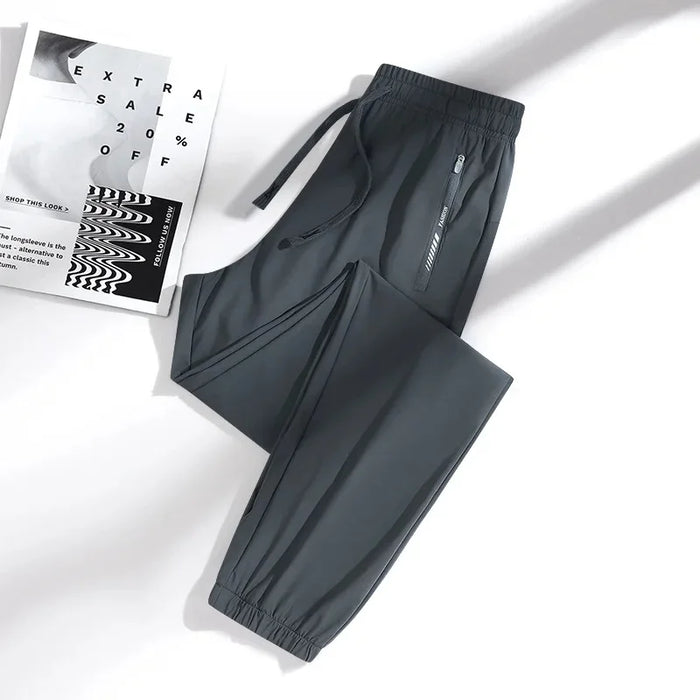 Men’s Quick Dry Ice Silk Outdoor Sports Pants