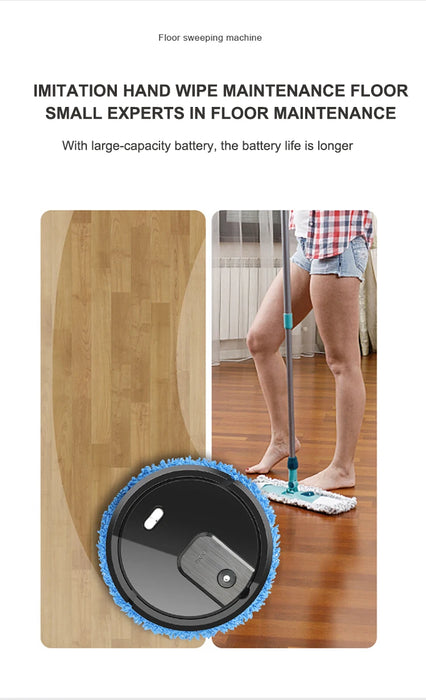 Electric Floor Mopping Robot – Wet & Dry Automatic Cleaner