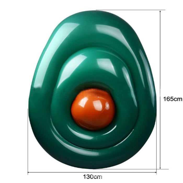 2-in-1 Giant Avocado Pool Inflatable + Beach Game - Flamin' Fitness