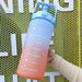 2L Motivational Two-Tone Water Bottle - Flamin' Fitness