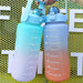 2L Motivational Two-Tone Water Bottle - Flamin' Fitness
