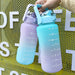 2L Motivational Two-Tone Water Bottle - Flamin' Fitness