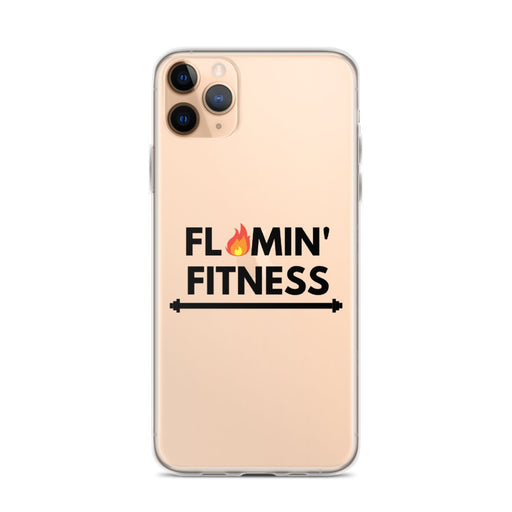 Clear iPhone Case - Flamin' Fitness