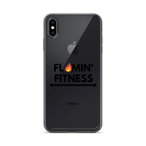 Clear iPhone Case - Flamin' Fitness
