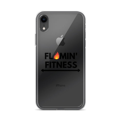 Clear iPhone Case - Flamin' Fitness