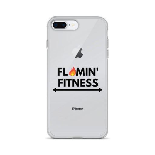 Clear iPhone Case - Flamin' Fitness