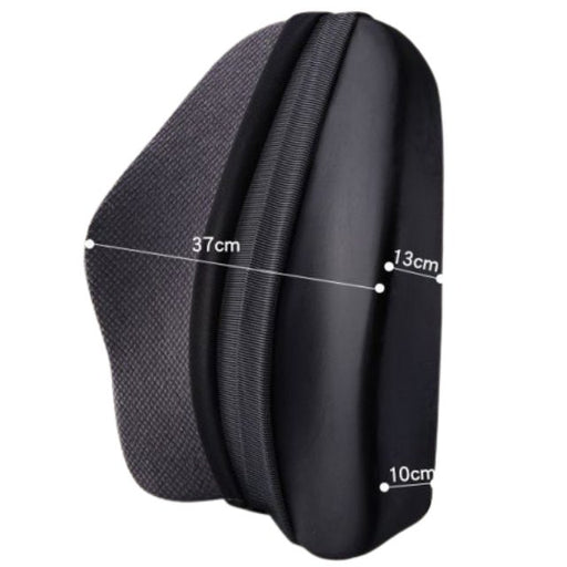 Memory Foam Office Chair Lumbar Support Cushion - Flamin' Fitness