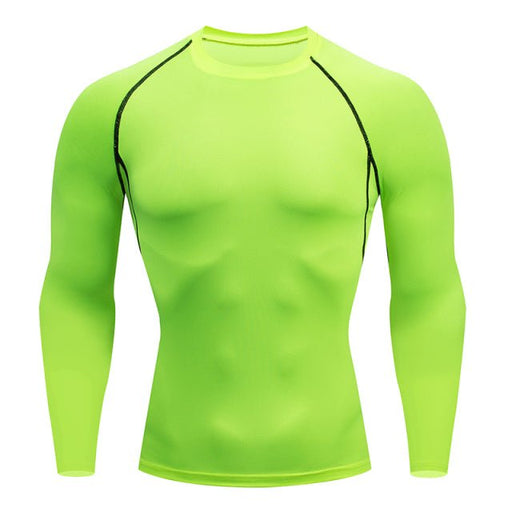Men's Essentials Long-Sleeve Compression T-Shirt - Flamin' Fitness