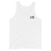 Men's White Tank Top - Flamin' Fitness